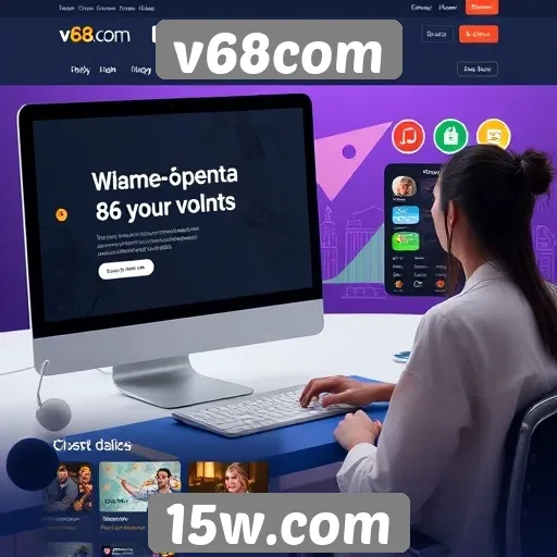 Acessibilidade e usabilidade do site v68com