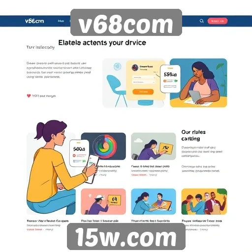 novos recursos interativos no site v68com