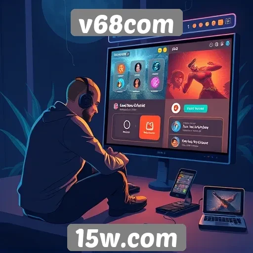 Análise da interface do usuário do v68com